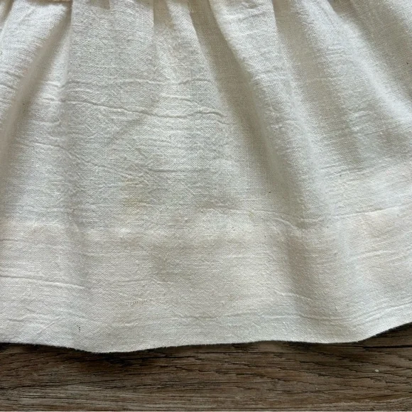 VINTAGE 70s Bohemian Campesina Mexican Wedding Peasant Dress - Picture 13 of 15